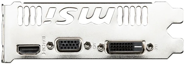 Видеокарта MSI GF GT730 2Gb (N730K-2GD3/OCV5, 64bit, DDR3, DVI+HDMI+CRT) RTL