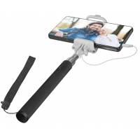 Держатель Monopod для селфи Defender Selfie Master SM-02 (для устройств до 9cm, телескопический (20-98cm), металлический, проводное подключение к смартфону (в разъем для гарнитуры), поддержка iOS и Android, pink)
