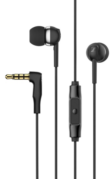 Наушники Sennheiser CX 80S (затычки, для мобильных устройств, c микрофоном, 1.2m, black)