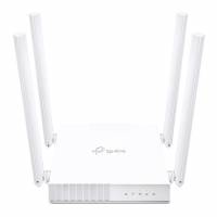 Роутер TP-LINK Archer C24 (RU) (733Mbps, 2.4/5GHz, 4 ports, 100Mbps, 4 внешние несъёмные антенны, white)