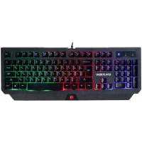 Клавиатура Defender Underlord GK-340L (USB, регулируемая подсветка, влагоустойчивая, игровая, мультимедийная, black)