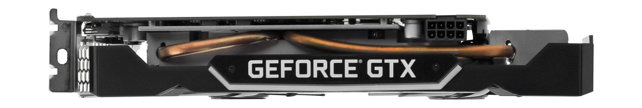 Видеокарта Palit GF GTX1660 DUAL OC 6Gb (192bit, GDDR5, DVI+HDMI+DP) RTL