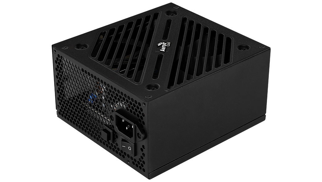 Блок питания AeroCool 600W (Cylon 600, 80+, 120mm, 20+4+4+4pin, 2*PCI-E 6+2pin, 5*SATA, 3*HDD, RGB) RTL