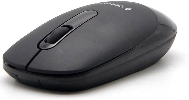 Мышь беспроводная Gembird MUSW-365 (optical, 1000dpi, AA, бесшумный клик, soft-touch, black)