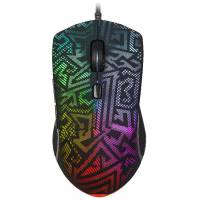 Мышь QUMO Symbol M52 (USB, optical, 3200dpi, игровая, RGB подстветка, black)