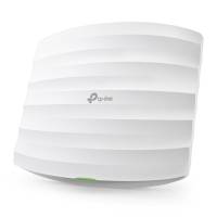 Точка доступа TP-LINK EAP110 (300Mbps, 2.4GHz, 1 port, 100Mbps, потолочная, PoE, две внутренние антенны 4dBi, white)
