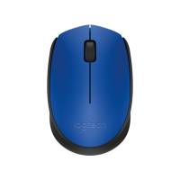Мышь беспроводная Logitech M171 (optical, 1000dpi, AA, blue-black)