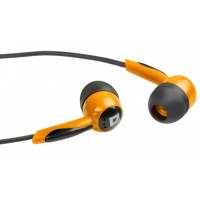 Наушники Defender Basic-604 (затычки, без микрофона, 1.1m, black-orange)