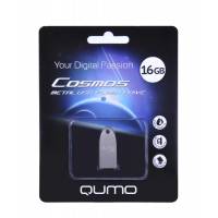 Флеш накопитель USB 2.0 16Gb QUMO Cosmos (QM16GUD-Cos, silver)