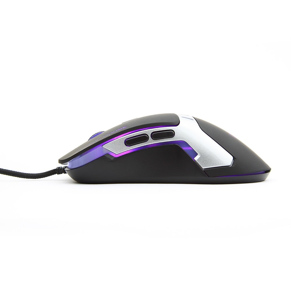 Мышь Gembird MG-520 (USB, optical, 3200dpi, игровая, 1.75m, black)