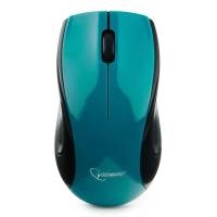 Мышь беспроводная Gembird MUSW-320 (optical, 1000dpi, AA, black-blue)