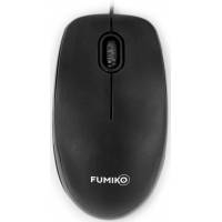 Мышь FUMIKO OFFICE FMW-11-K (USB, optical, 1000dpi, 1.2m, black)