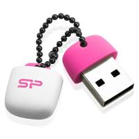 Флеш накопитель USB 2.0 32Gb Silicon Power Touch T07, Розовый