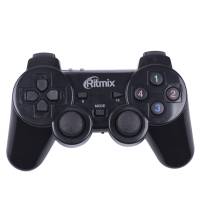 Геймпад Ritmix GP-020WPS (беспроводной, вибрация, black)