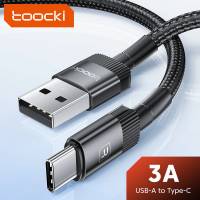 Кабель USB 2.0 Am - Type-C 1.0m (TXCT-TH01, 3A, QC3.0, нейлоновая оплётка, black) Toocki