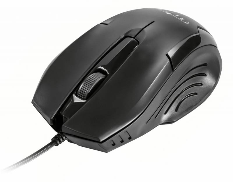 Мышь Oklick 255M (USB, optical, 1000dpi, black)