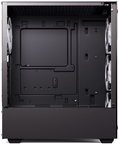 Корпус ABR GQ-4 (без БП, ATX, USB3.0, 4x RGB Fan, black)