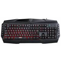 Клавиатура QUMO Esprit K18 (USB, реулируемая подсветка, игровая, black)