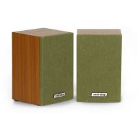 Колонки SmartBuy FUSION SBA-3320 (2x3W, USB, вишня/зеленые)