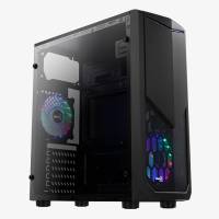 Корпус AeroCool Tomahawk-A-BK-v1 (без БП, ATX, USB3.0, black)