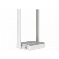 Роутер Keenetic 4G (KN-1211) (300Mbps, 2.4GHz, 3 ports, 100Mbps, 2 внешние несъёмные антенны 5dBi, USB, 3G/4G/YOTA/LTE, grey-white)