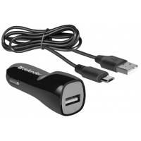 Зарядное устройство от прикуривателя Defender UCC-12 (1 USB разъём, 1A, кабель microUSB 1m, black)