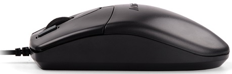 Мышь A4Tech OP-620DS (USB, optical, 1200dpi, бесшумный клик, black)