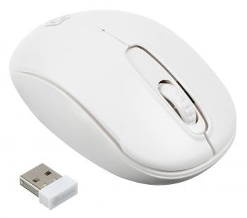 Мышь беспроводная Oklick 505MW (optical, 1000dpi, AA, white)