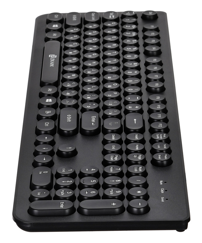 Клавиатура Oklick 400MR (USB, black)