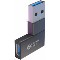 Переходник USB3.0 (m) - Type-C (f) (С3, black) Dream