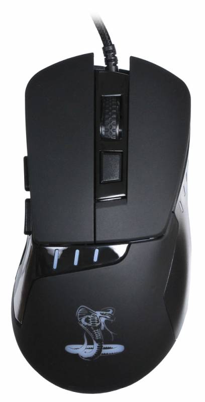Мышь Oklick SNAKE 865G (USB, optical, 2400dpi, игровая, black)