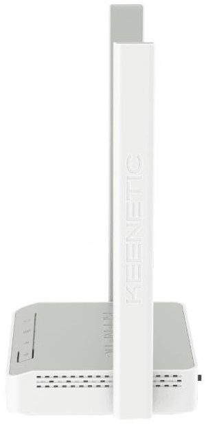 Роутер Keenetic 4G (KN-1212) (300Mbps, 2.4GHz, 4 ports, 100Mbps, 2 внешние несъёмные антенны 5dBi, USB, USB Printer/FTP Server/3G/4G/LTE, grey-white)