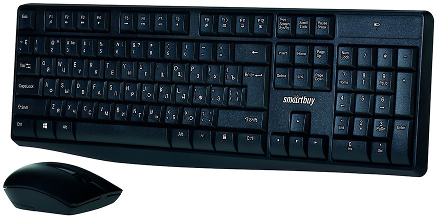 Клавиатура+мышь беспроводные Smartbuy ONE (SBC-207295AG-K, black)