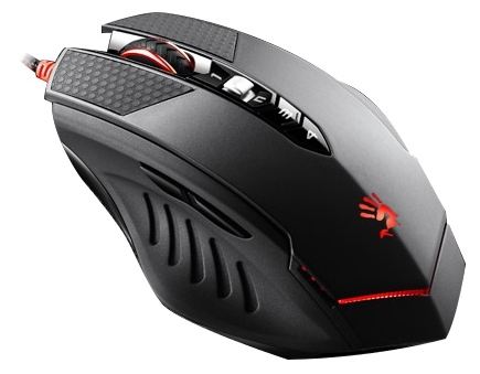 Мышь A4Tech Bloody T7 (USB, optical, 4000dpi, игровая, RGB подсветка, black)