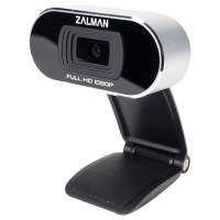 Web-камера ZALMAN ZM-PC200 (CMOC, 1920x1080, 1080p, микрофон, универсальное крепление, black-silver)