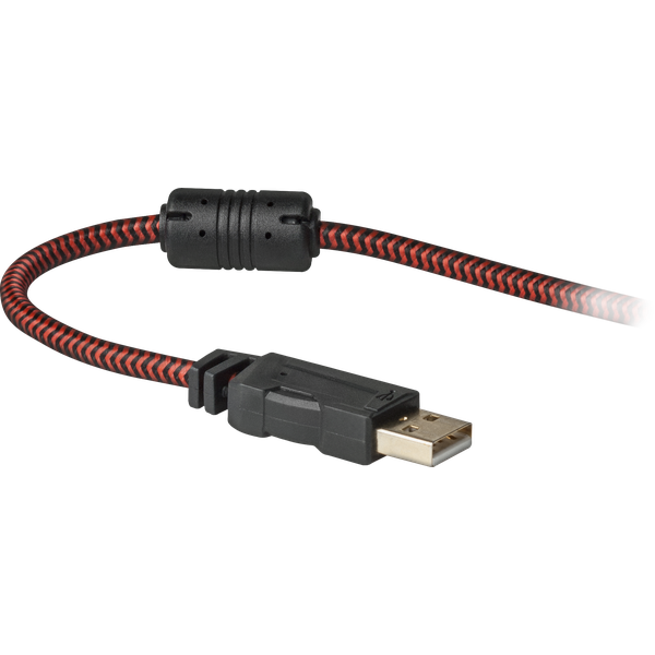 Наушники Redragon INFERNO PRO (полноразмерные закрытые, подключение по USB, c микрофоном, игровые, виртуальный объёмный звук 7.1, 2m, silver)