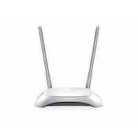 Роутер TP-LINK TL-WR840N ver.2.x (300Mbps, 2.4GHz, 4 ports, 100Mbps, 2 внешние несъёмные антенны 5dBi, white)