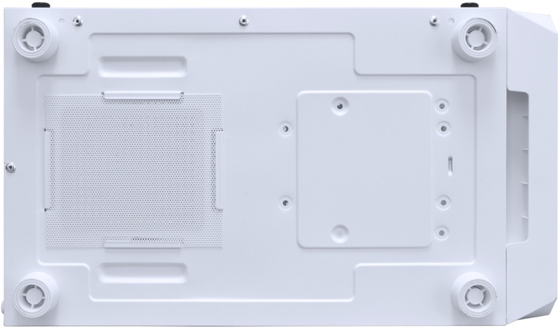 Корпус 1STPLAYER FD3-M (без БП, mATX, USB3.0, 4x rainbow LED Fan, white)