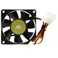 Вентилятор GlacialStars IceWind 7025 (CF-7025GSD0AB0001) (70x70x25mm, sleeve, 2800rpm, 31dBa, 3+4pin, black) OEM