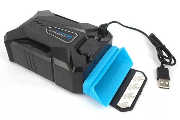 Кулер для игрового ноутбука Ice Troll III (вакуумный, USB, регулируемый, black)