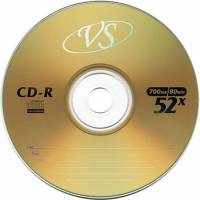 Диск CD-R VS (700Mb, 52x, 1шт., конверт)