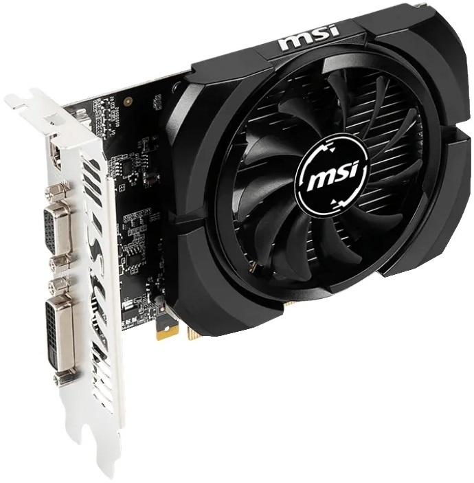 Видеокарта MSI GF GT730 2Gb (N730K-2GD3/OCV5, 64bit, DDR3, DVI+HDMI+CRT) RTL