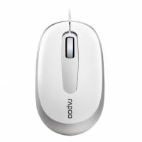 Мышь Rapoo N3200 (USB, optical, 1000dpi, white-silver)