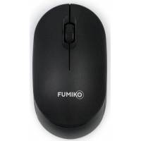 Мышь беспроводная FUMIKO SLEEK FMA-01-K (optical, 1000pi, 2xAAA (нет в комплекте), black)