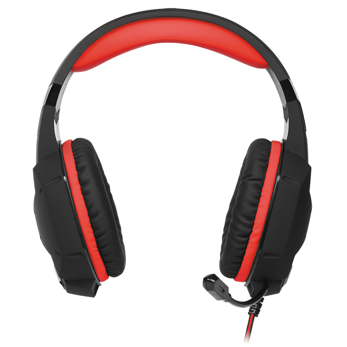 Наушники Sven AP-G988MV (полноразмерные закрытые, с микрофоном, регулятор, 2.2m, игровые, black-red)