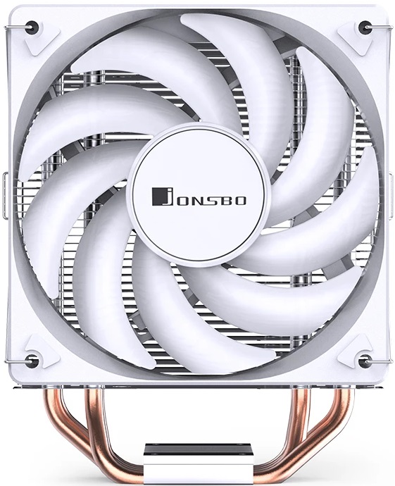 Вентилятор JONSBO CR-1000 E Color (1150/1151/1155/1156/1200/1700, 120mm, Al, 600-1500rpm, 22-32dBa, 4 тепловые трубки, DTH, 4pin, 140W, RGB LED, white) RTL