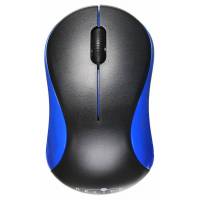 Мышь беспроводная Oklick 605SW (optical, 1200dpi, AAA, black-blue)