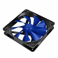 Вентилятор Thermaltake Pure 12 CL-F037-PL12BU-A (120x120x25mm, Sleeve, 1000rpm, 19.5dBa, 3+4pin, black-blue) RTL