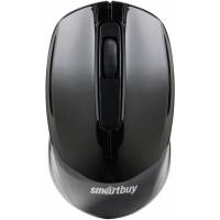 Мышь беспроводная Smartbuy ONE (SBM-332AG-K, optical, 1000dpi, 2xAAA, black)
