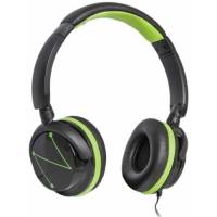 Наушники Defender Esprit-057  (накладные закрытые, с микрофоном, 1.2m, black-green)